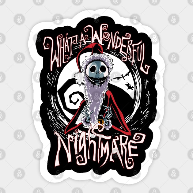 Wonderfull nightmare Sticker by SlashGrafik